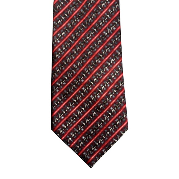 ERMENEGILDO ZEGNA Printed Silk Ties Made In Italy *Set of 2* - Picture 4 of 10